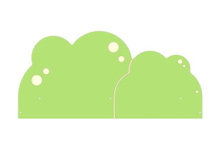 Classic - Kast decoratie,  bosjes