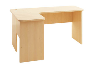 Prima -  Berken hoekbureau links