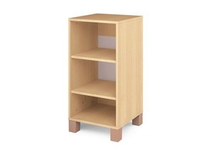 Fresh -  Smalle kast met legplanken BERKEN