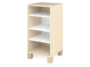 Fresh -  Smalle kast met legplanken WIT