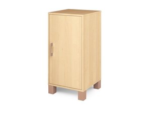 Fresh -  Smalle kast met deur BERKEN