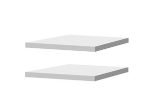 Fresh - Set smalle legplanken WIT