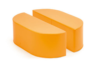 Softplay  poefjes tbv boekenbak Biblio ORANJE Softplay  poefjes tbv boekenbak Biblio ORANJE