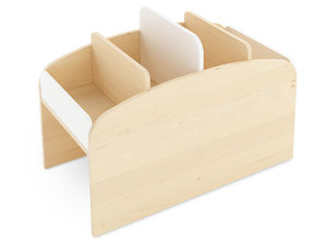 Biblio - Boekenbak WIT