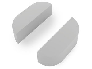 Softplay  poefjes tbv boekenbak Biblio GRIJS Softplay  poefjes tbv boekenbak Biblio GRIJS