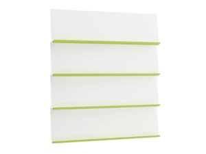 Fresh -  Boekendisplay voor aan de muur GROEN Fresh -  Boekendisplay voor aan de muur GROEN