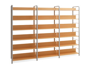 Library - Boekenkast dubbelzijdig - Aanbieding Library - Boekenkast dubbelzijdig - Aanbieding