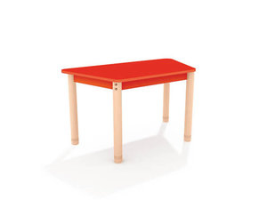 Classic - Trapezium verstelbare tafel ROOD Classic - Trapezium verstelbare tafel ROOD