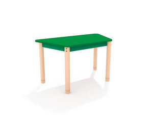 Classic - Trapezium verstelbare tafel GROEN Classic - Trapezium verstelbare tafel GROEN