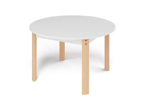 Classic - Ronde verstelbare tafel WIT Classic - Ronde verstelbare tafel WIT