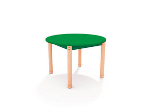 Classic - Ronde verstelbare tafel GROEN Classic - Ronde verstelbare tafel GROEN