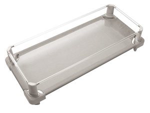 Rustbedje veiligheidsrand GRIJS