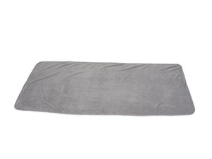 Grote grijze fleecedeken Grote grijze fleecedeken
