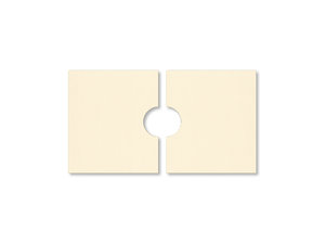 Rustbedjes en bedlinnen kastdeuren (bovenkant) CREME