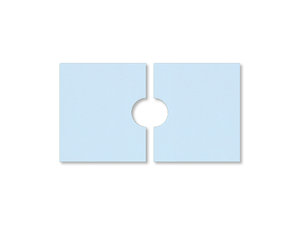 Rustbedjes en bedlinnen kastdeuren (bovenkant) LICHTBLAUW