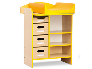 Aankleedmeubel YELLOW Aankleedmeubel YELLOW