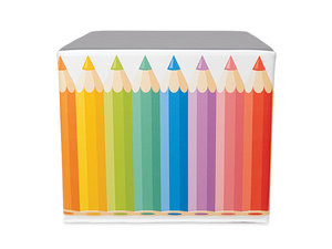 Softplay  poefje potloden vierkant Softplay  poefje potloden vierkant