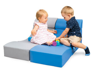 Softplay loungebankje GRIJS Softplay loungebankje GRIJS