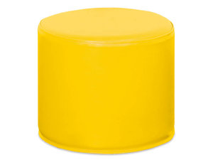Softplay poefje rond, hoogte 32 cm GEEL Softplay poefje rond, hoogte 32 cm GEEL