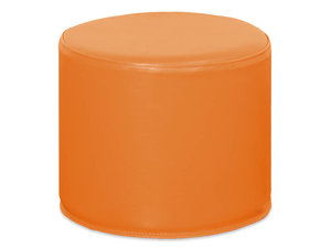 Softplay poefje rond, hoogte 32 cm ORANJE Softplay poefje rond, hoogte 32 cm ORANJE