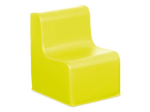 Softplay stoeltje, Zithoogte 38 cm FEL GEEL