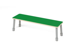 Garderobe - bankje GROEN Garderobe - bankje GROEN