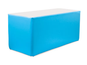 Garderobe - bankje soft BLAUW Garderobe - bankje soft BLAUW