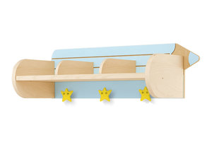 Crayon  -  Kapstok 3 LICHTBLAUW