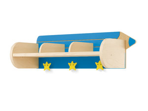 Crayon  -  Kapstok 3 BLAUW