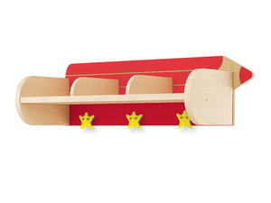 Crayon  -  Kapstok 3 ROOD