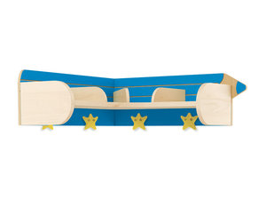 Crayon  - Hoek  kapstok 4 BLAUW