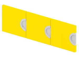 Cubo garderobedeurtjes - 3 stuks GEEL