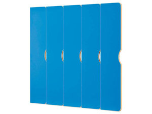Vita - Garderobe deurtjes 5 BLAUW Vita - Garderobe deurtjes 5 BLAUW