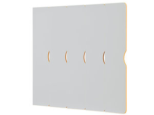 Vita - Garderobe deurtjes 5 GRIJS Vita - Garderobe deurtjes 5 GRIJS