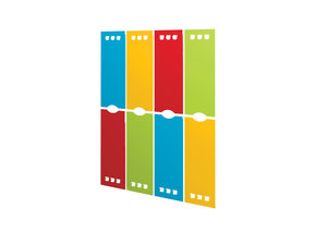 RP - Garderobedeuren regenboog