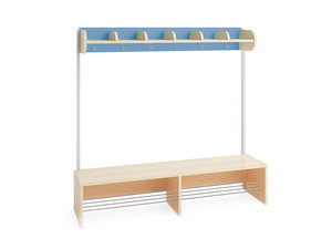 Kinderkapstok, brandvertragend 6 BLAUW Kinderkapstok, brandvertragend 6 BLAUW
