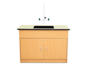 Lab - Werkstation met gootsteen breed