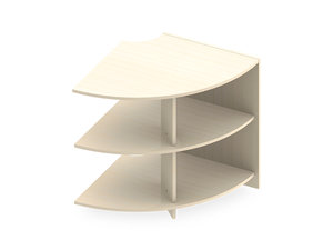 Computer bureau,  hoekkast