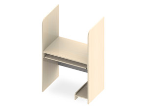 Computer bureau, student met afscheiding