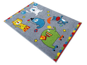 Circus vloerkleed - 3 x 4 meter Circus vloerkleed - 3 x 4 meter