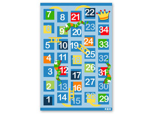 Nummers vloerkleed - 2 x 3 meter Nummers vloerkleed - 2 x 3 meter