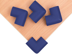 Veiligheids hoekbeschermer. Donkerblauw Veiligheids hoekbeschermer. Donkerblauw