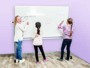 Whiteboard mobiel - extra groot