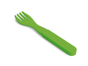 Onbreekbare kindervork GROEN