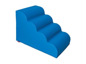 Softplay speelblok XL trap met ronde tren