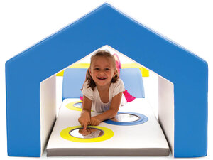 Softplay speelhuis Cubo, tunnel Softplay speelhuis Cubo, tunnel