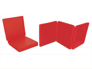 Softplay   opvouwbare  mat  ROOD Softplay   opvouwbare  mat  ROOD