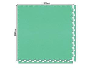 Vloermat interlock GROEN Vloermat interlock GROEN