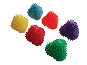 Reactiebal met noppen