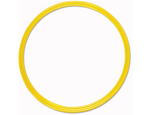 Platte hoepels 40 cm - Set van 4